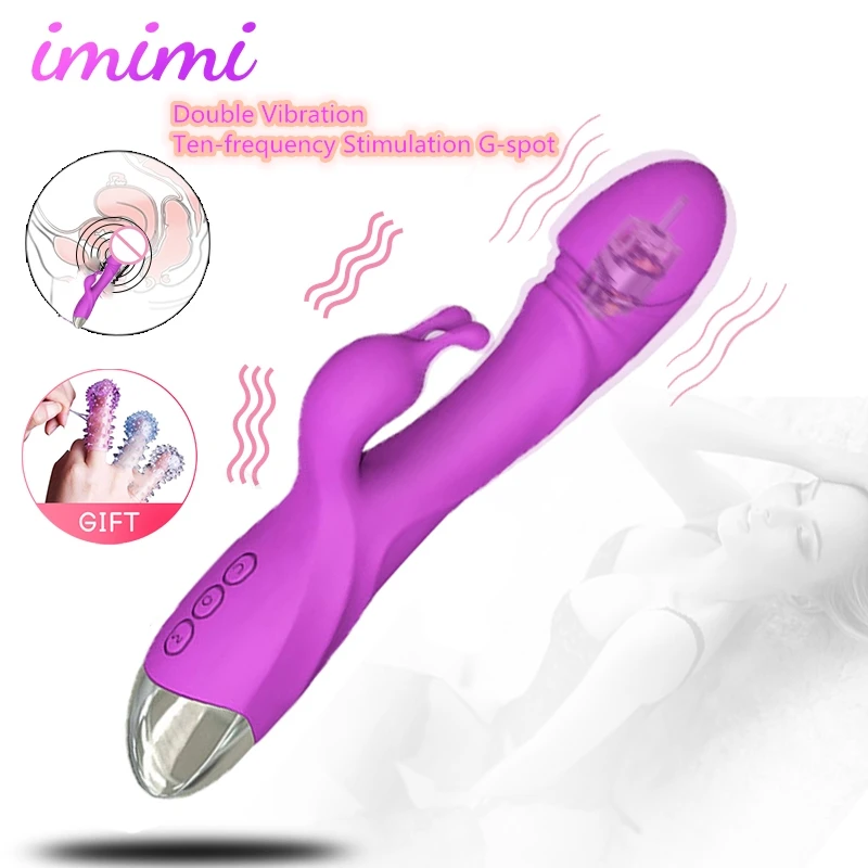 G Spot фаллоимитатор кролик вибратор мастурбатор интимные игрушки для женщин