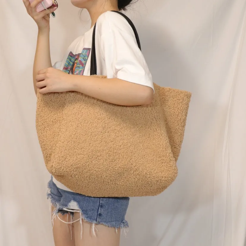 2020 осенне-зимняя большая двухсторонняя Сумка-тоут с леопардовым принтом