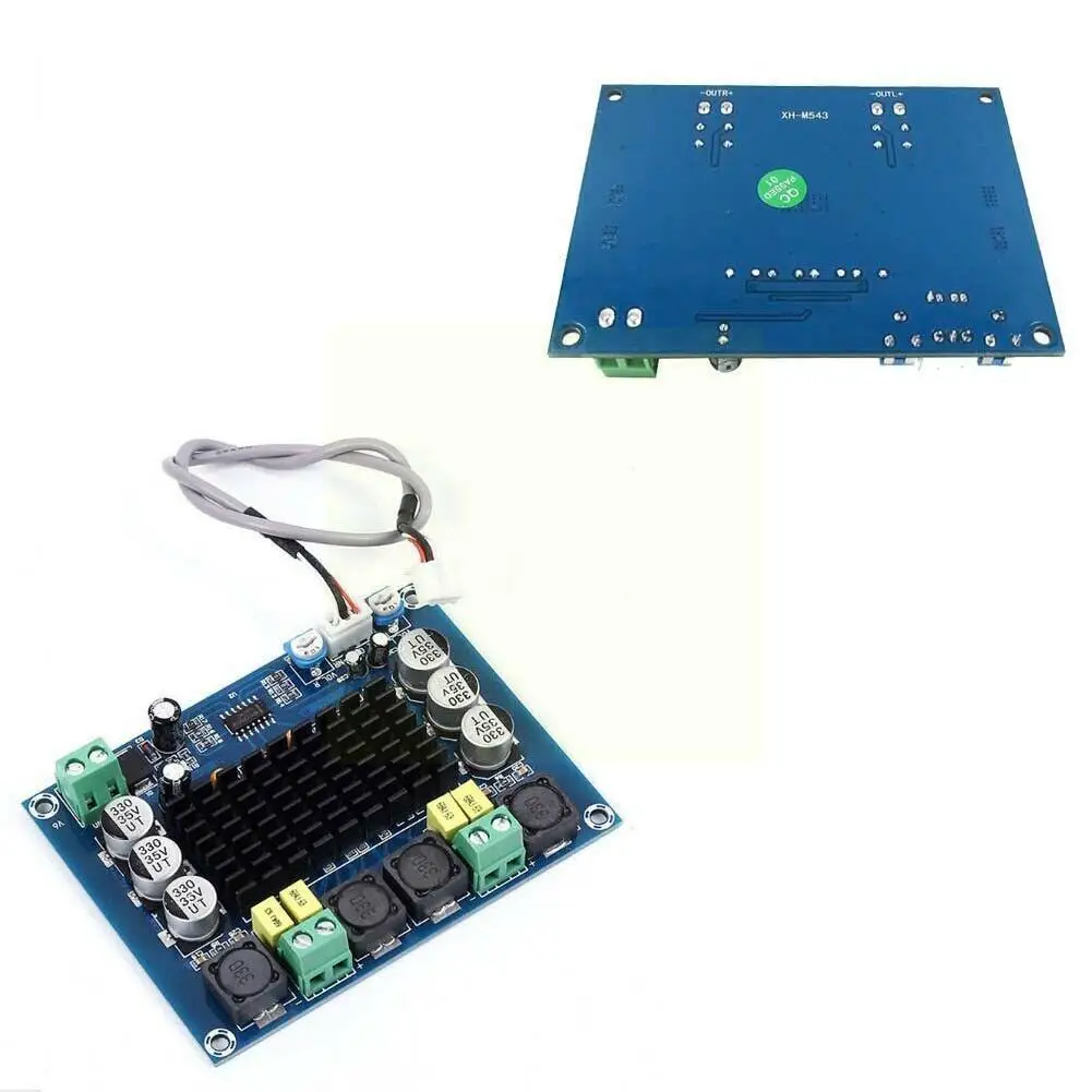 

TPA3116D2 Digital Audio Power Amplifier Board 120W+120W Board Amplifier Receiver Digital Audio XH-M543 Dropshipping L7R1
