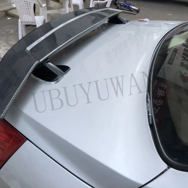Для hyundai Elantra спойлер 2003-2008 ABS пластик задний спойлер на крыло, крышу багажника губы крышка багажника автомобиля Стайлинг