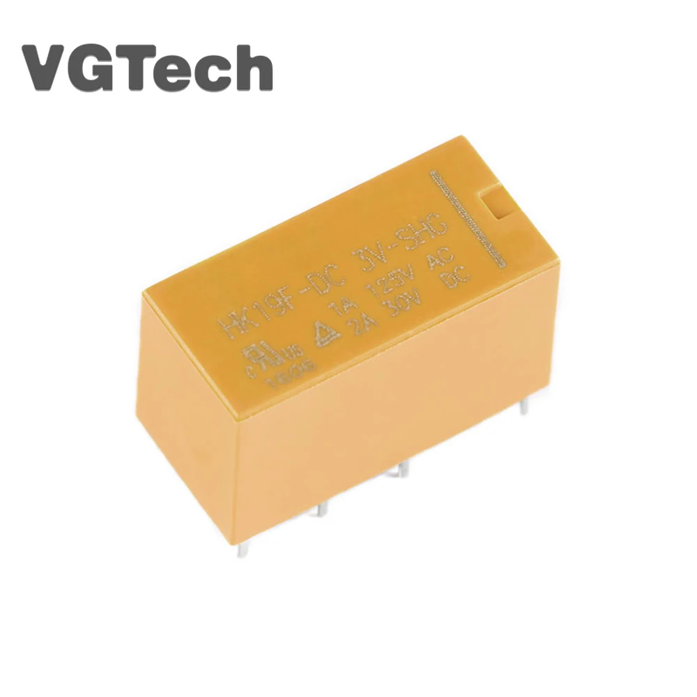 

100Pcs Relay DIP8 HK19F-DC3V-SHG HK19F-DC5V-SHG HK19F-DC12V-SHG HK19F-DC24V-SHG