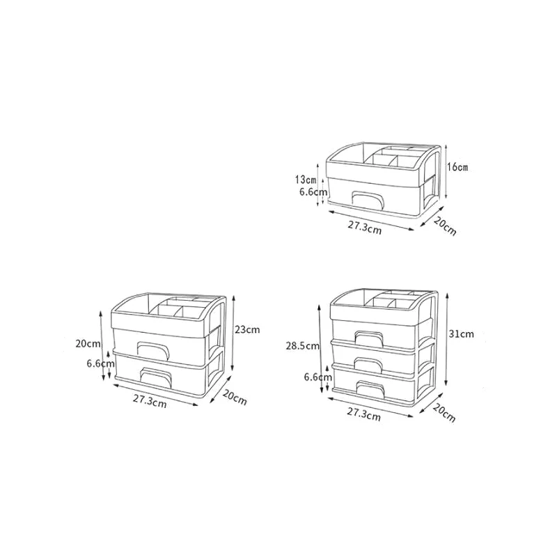 Большой Вместительный ювелирный шкаф для хранения ящика органайзер макияжа