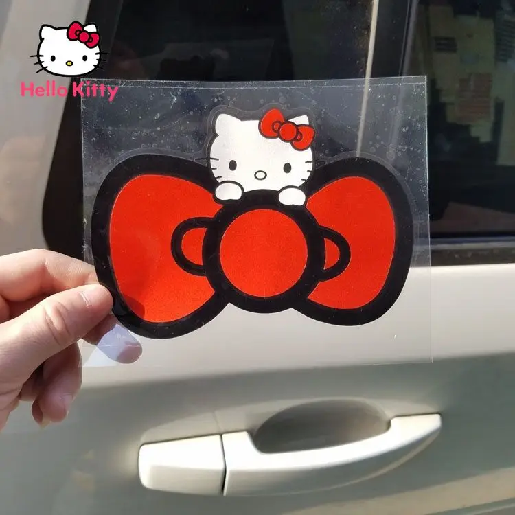 Автомобильные аксессуары Hello Kitty наклейки милая Декоративная гирлянда для кузова