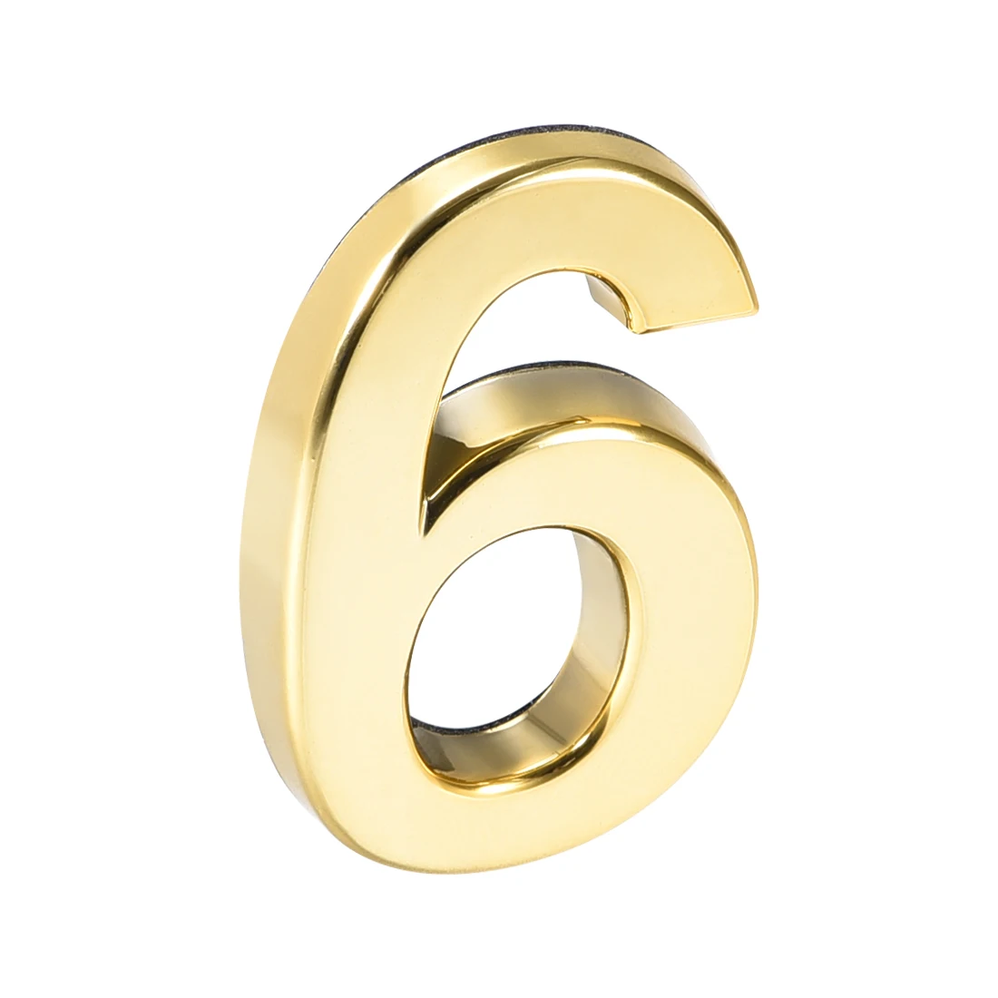 

uxcell Self Adhesive House Number 3.94 Inch ABS Plastic Number 0-9 Gold Tone