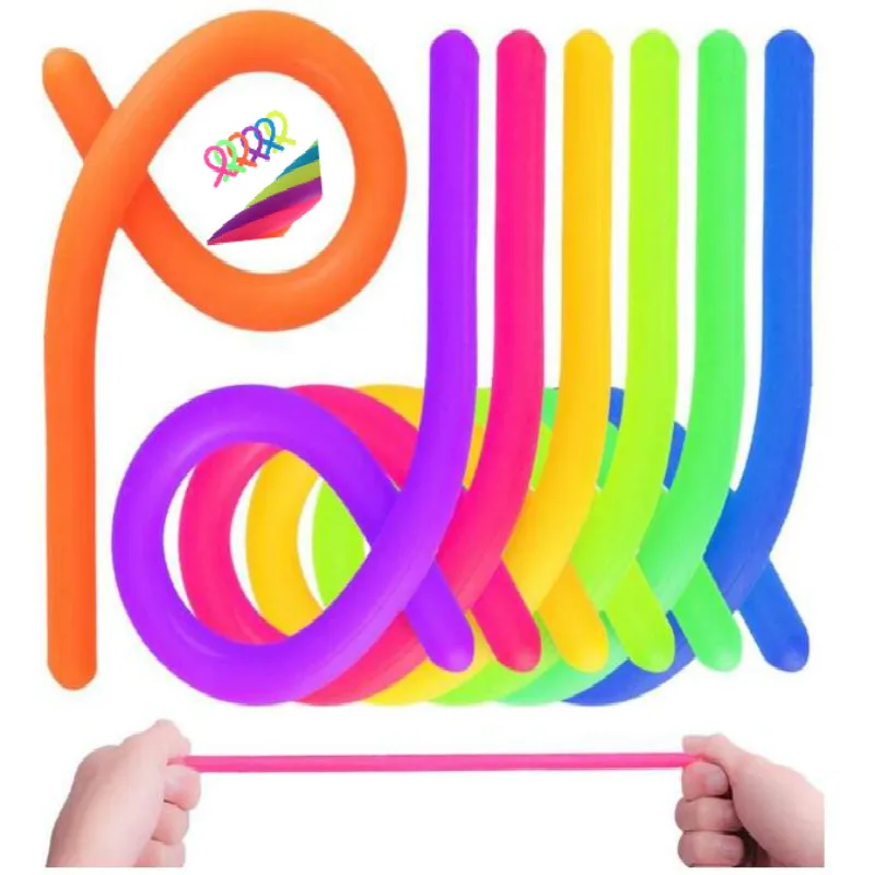 TPR веревка-антистресс мягкий клей лапша Vent волшебное оружие экологический