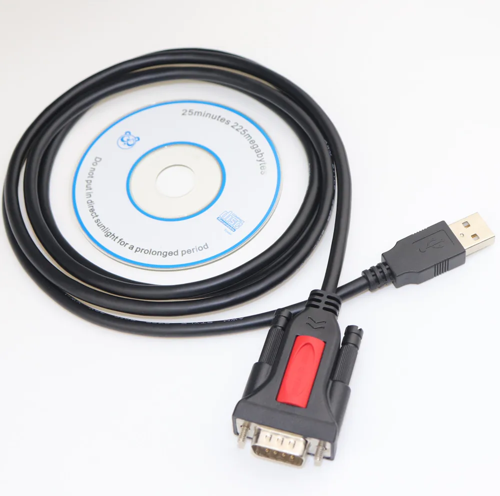 USB 2 0 к RS232 адаптер Prolific 9 Pin типа папа DB9 последовательный преобразователь кабель