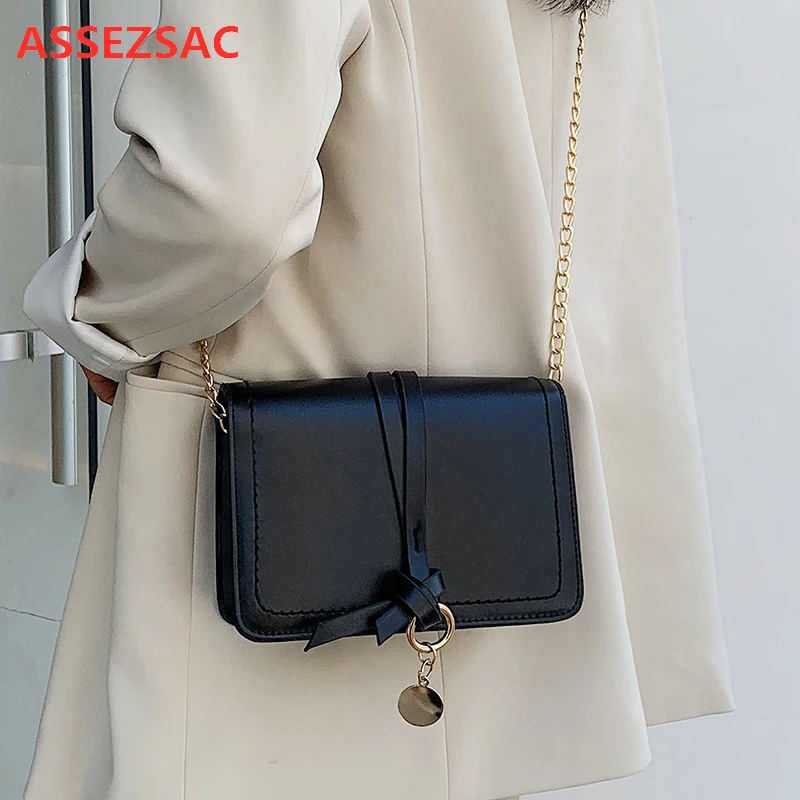 ASSEZSAC Новая модная трендовая женская сумка сумки через плечо для женщин дикая
