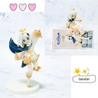 Новинка, аниме-фигурка паймона Genshin Impact 13-14 см, фигурка паймона, фигурка сидящего стоя Genshin, Коллекционная модель, куклы-игрушки