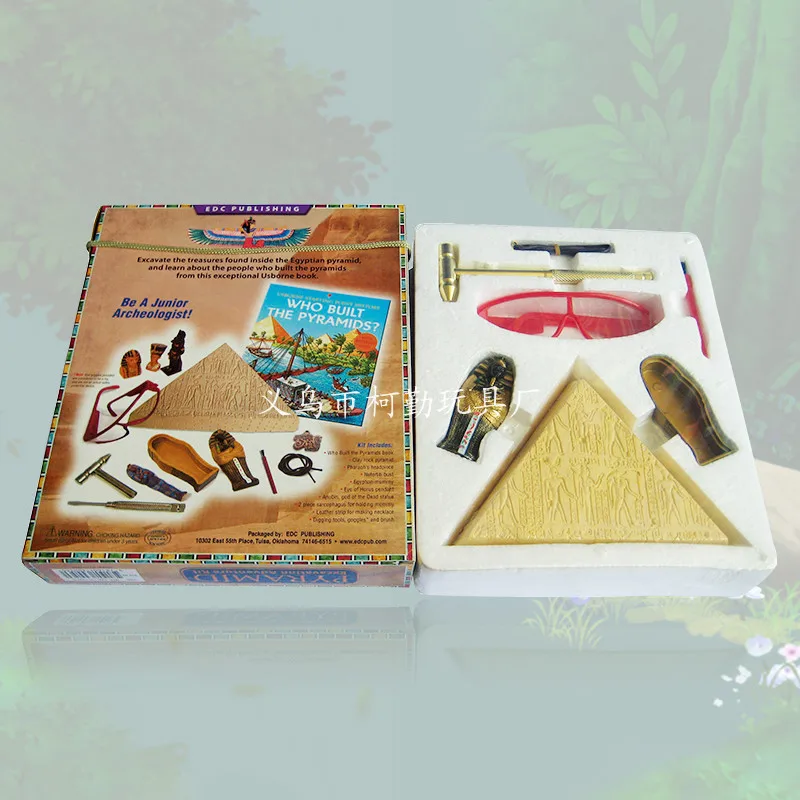 Набор моделей DIY игрушечный экскаватор ручная раскопка Древняя египетская мумия