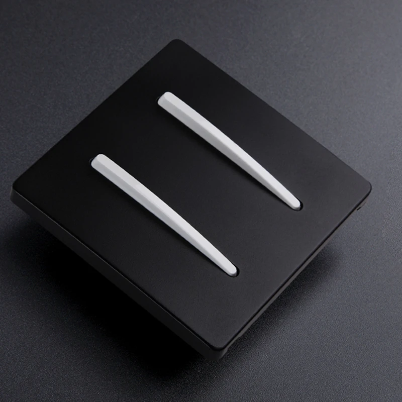 2 шт. 86 Тип настенный кнопочный переключатель один двойной контроль 1 4банд