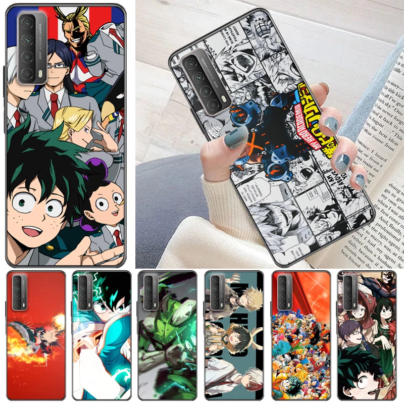 

My Hero Academia Todoroki Shouto Tomura Boku Bakugou Katsuki Dabi Shigaraki Phone Case For Huawei P Smart Z 2019 2021 Funda