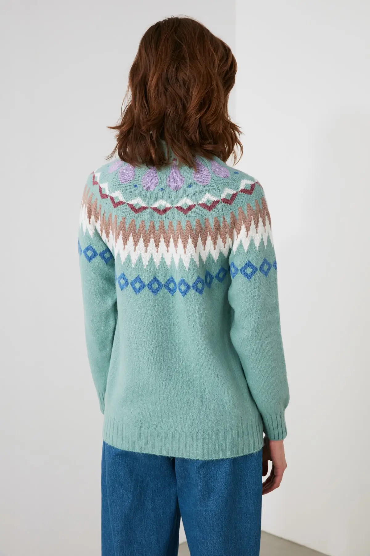 

Trendyol Jacquard Knitwear Sweater TWOAW21KZ2414