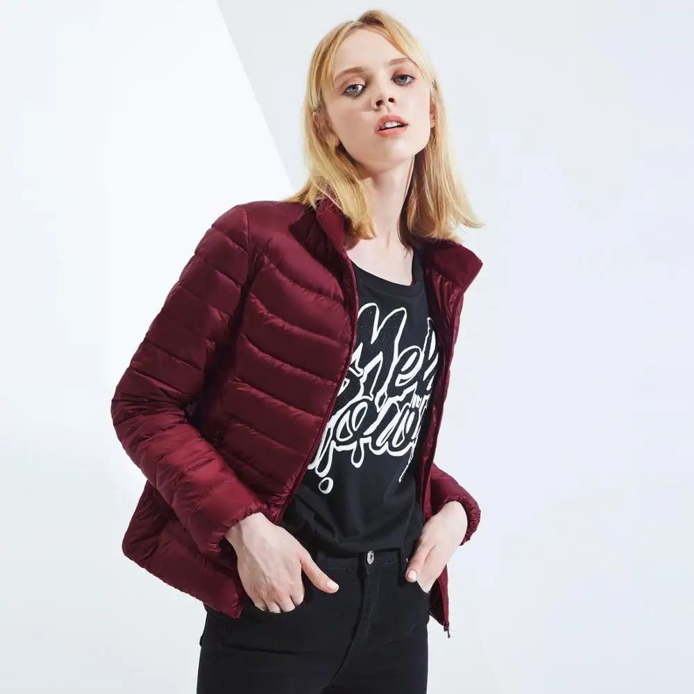 Женский пуховик BOSIDENG зимний обычный верх ульсветильник высокотехнологичная