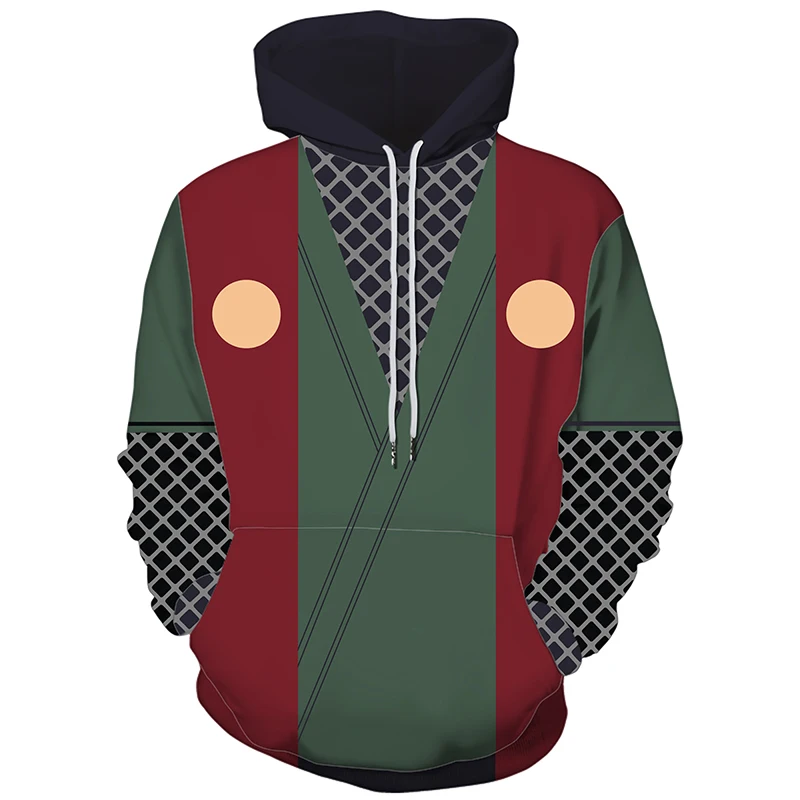 

3D Printing Japanese Anime Cosplay Hoodie Men's and Women's Fashion Hoodie Men's Long Sleeve Tops Fashion Street Clothing