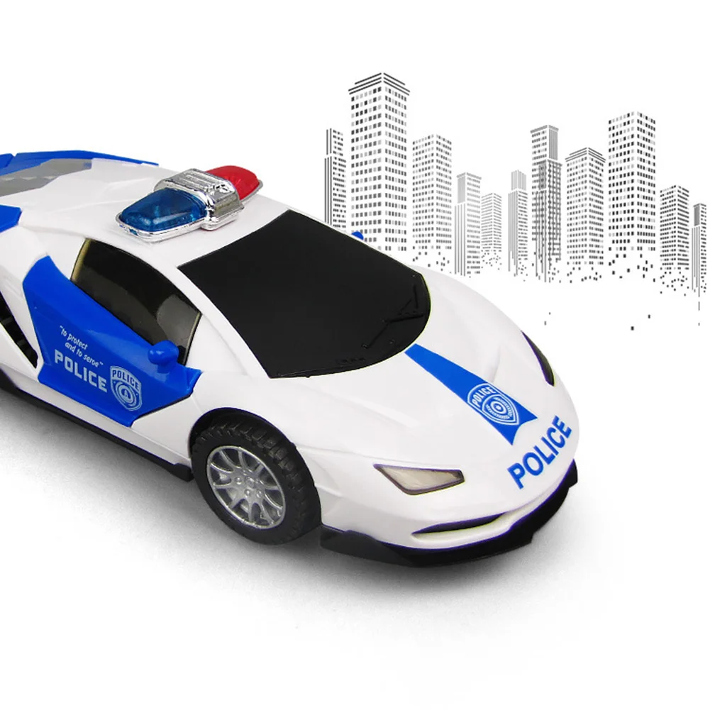 Electric 360 Rotation Police Car Vehicle with LED Music Education Toy For Kids Birthday christmas Gift | Игрушки и хобби