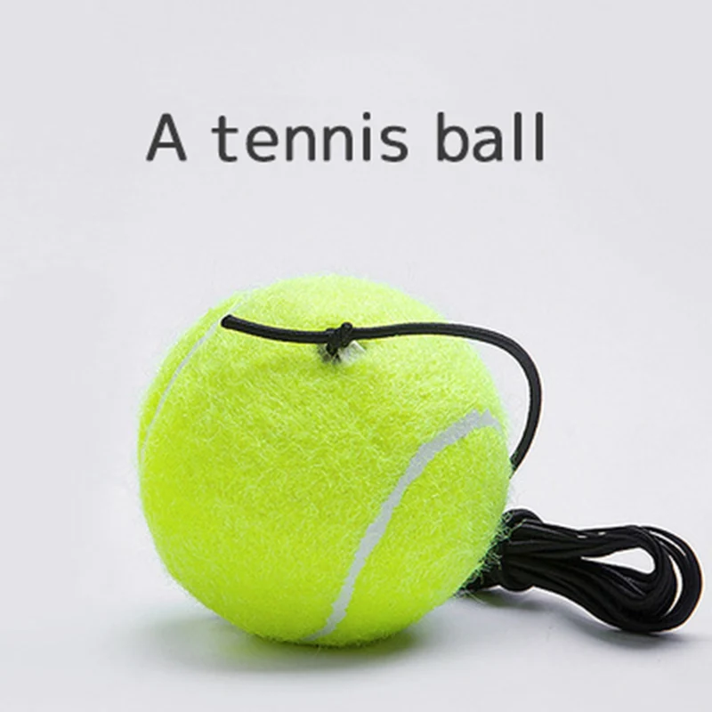 

Portable Tennis Training Aids Tool With Elastic Rope Practice Self-Duty Rebound Tennis Trainer Partner Sparring Device