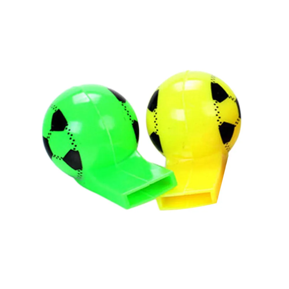 

24pcs Colorful Whistles Football Cheerleading Referee Whistles Kids Sports Whistle Toys for Sports Outdoor Activity(Rand