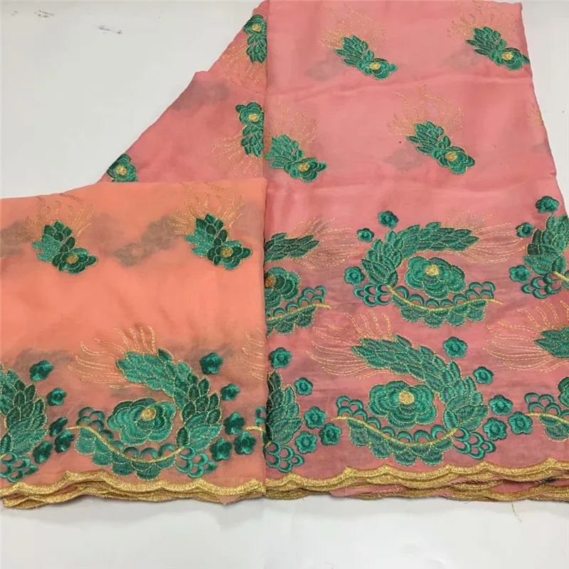 

5 Y Swiss lace fabric 2020 heavy beaded embroidery African lace fabrics cotton fabric Swiss voile Dry lace in Switzerland 2L1261