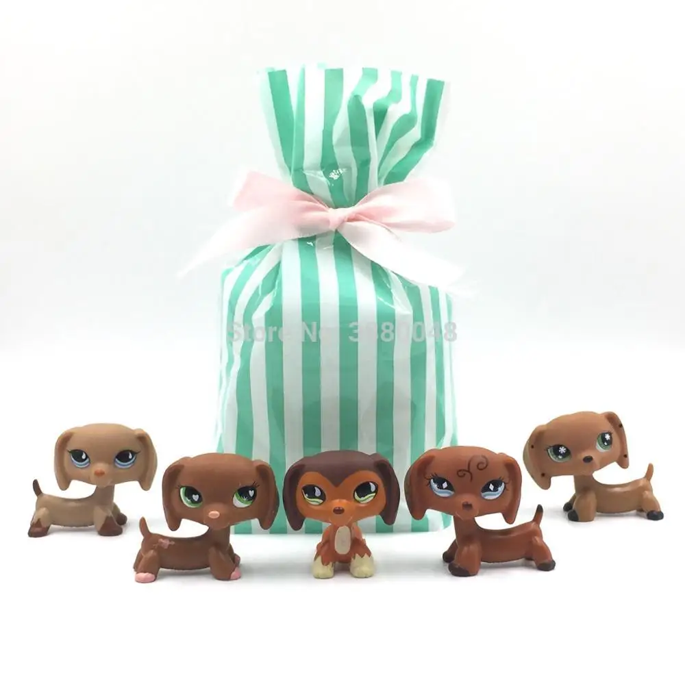 LPS CAT 5 шт./пакет реальный зоомагазин милые игрушки маленькая собака модель редкие