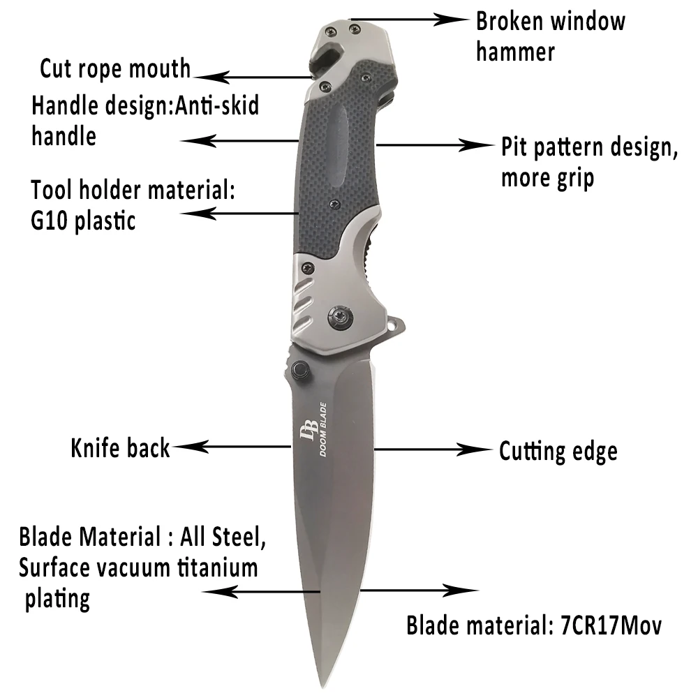 9 &quotножи 57HRC складной Ножи G10 ручка 5CR13MOV BladeOutdoor ножи для кемпинга s Охота Пеший