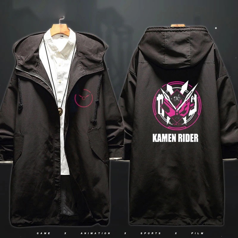 Модная Длинная ветровка в стиле аниме Ka для мужчин и женщин-подростков