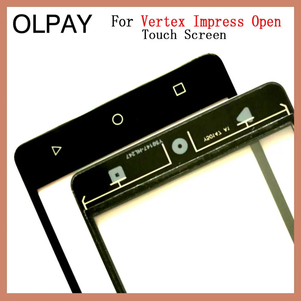Мобильный телефон Сенсорный экран дигитайзер для Vertex Impress Open 5," дюймовый Сенсорный экран с сенсорным экраном дигитайзер Панель Стекло Инструменты для ремонта