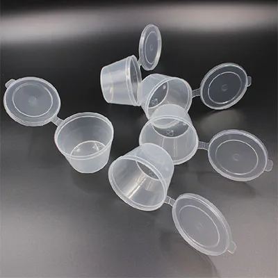 5 Pcs round box В форме сердца, коробка для слизи, рыбные шарики для слимов, амулеты Lizun, сделай сам, Ploymer, глина, контейнеры для хранения, органайзер, шарики для коробки - Цвет: 5 Pcs round box