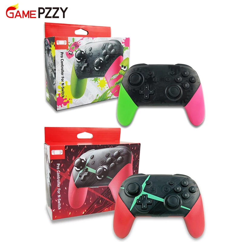 Для Switch Pro Bluetooth беспроводной контроллер для NS Splatoon2 пульт дистанционного