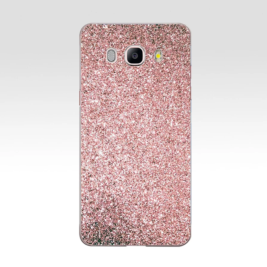 331FG Золотой Розовый Блеск Любовь Мягкий Силиконовый ТПУ чехол для телефона Samsung j3