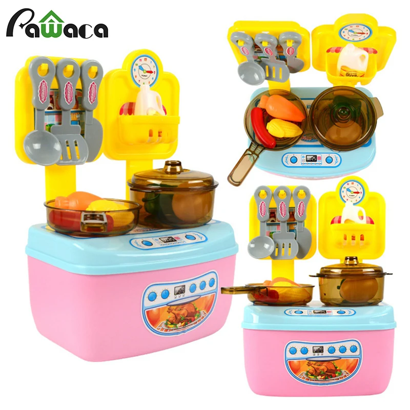 Набор детских игрушечных игрушек для дома имитация посуды игровой дом кухонный
