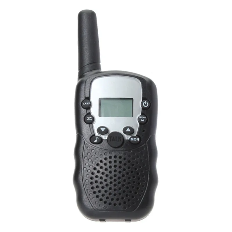 2 шт. T-388 иди и болтай Walkie Talkie S ЖК-дисплей Экран 0 5 W UHF мульти-Каналы радио с