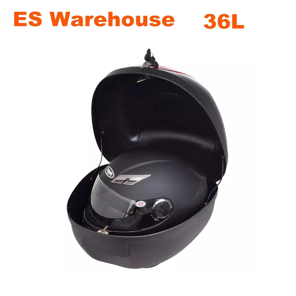 36L 72L черный водонепроницаемый мотоциклетный багажник мото Топ чехол для 1or 2