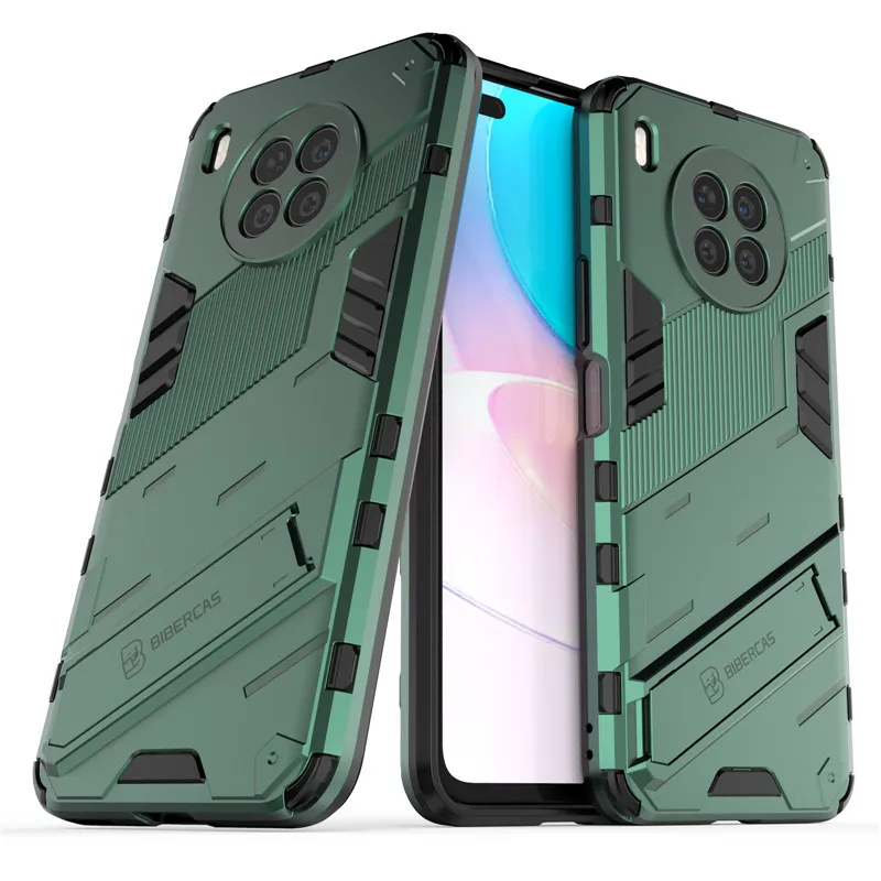 PUNK Phone Case For Huawei Nova 8i Case Nova 8i Cover Armor PC Shockproof Protective Bumper For Huawei Nova 8i 8 P50 Mate40 Pro