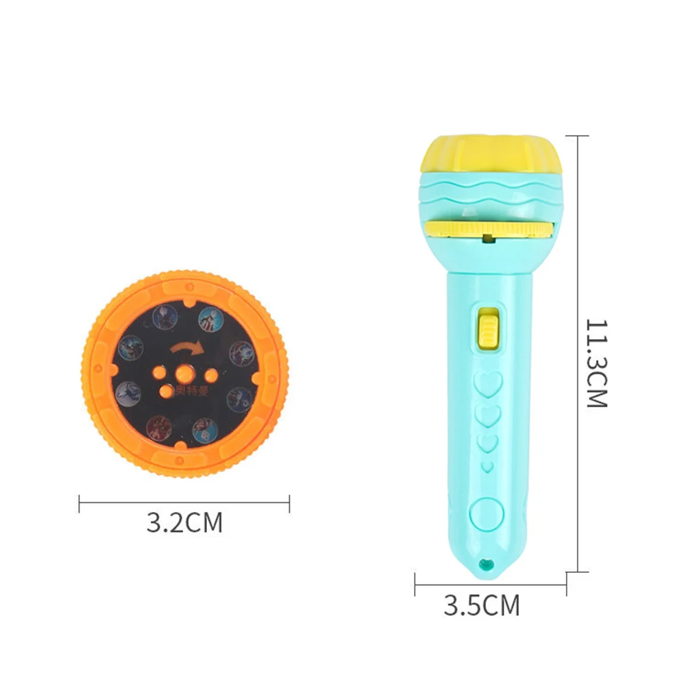 Kids Flashlight Storybook Torch HD Animation Cartoon Early Educational Toy Handed Projector Learning Machine Toys For Children | Игрушки и