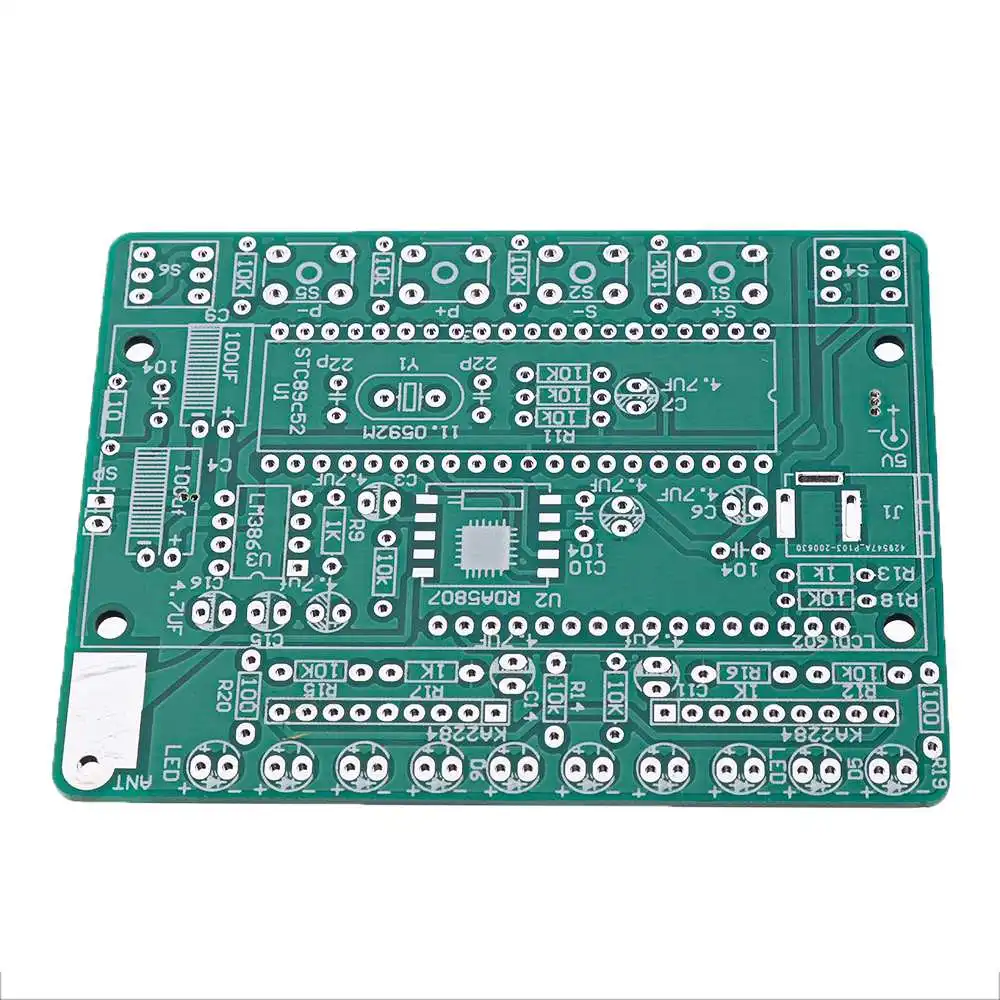 

DIY Radio Electronic Kit Parts FM Digital Sound Machine with LCD Screen Amplifier Chip Anti-Noise Radio Module