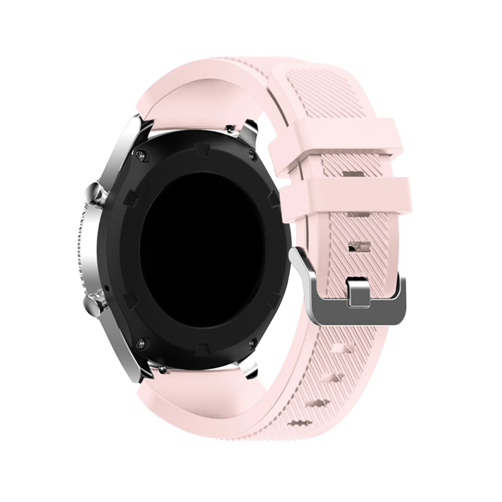 pink sand Часы EIMO Galaxy watch 46 мм для samsung gear S3 Frontier ремешок huawei watch gt active 2 ремешок 22 мм браслет 42 мм S2 S4 - Цвет ремешка: pink sand