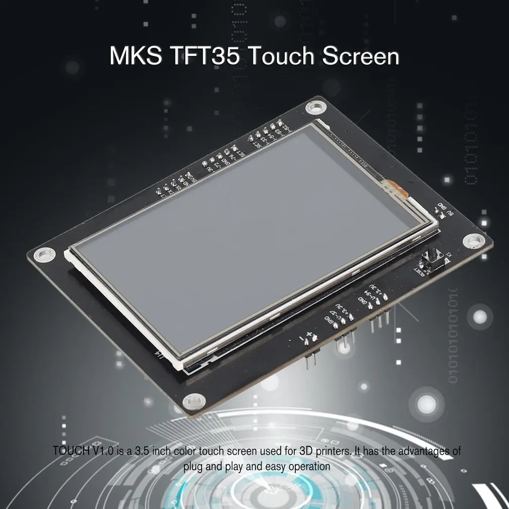 TFT35 V1.0 3D Printer Display Touch Screen 3.5 Inches LCD Panel TFT Monitor Full Color Colorful Displaye | Инструменты