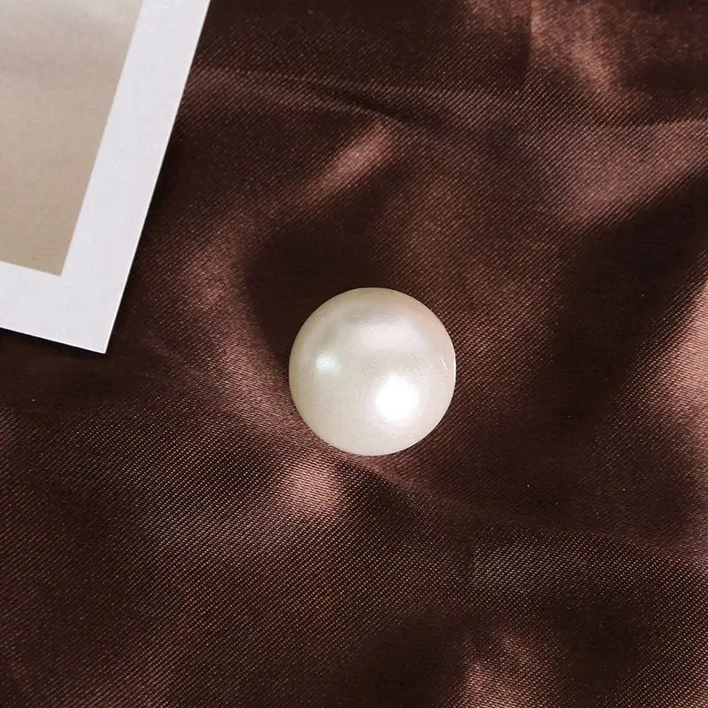 Круглые Акриловые Швейные Перламутровые Бусины 4 мм 20 АБС с прямыми отверстиями