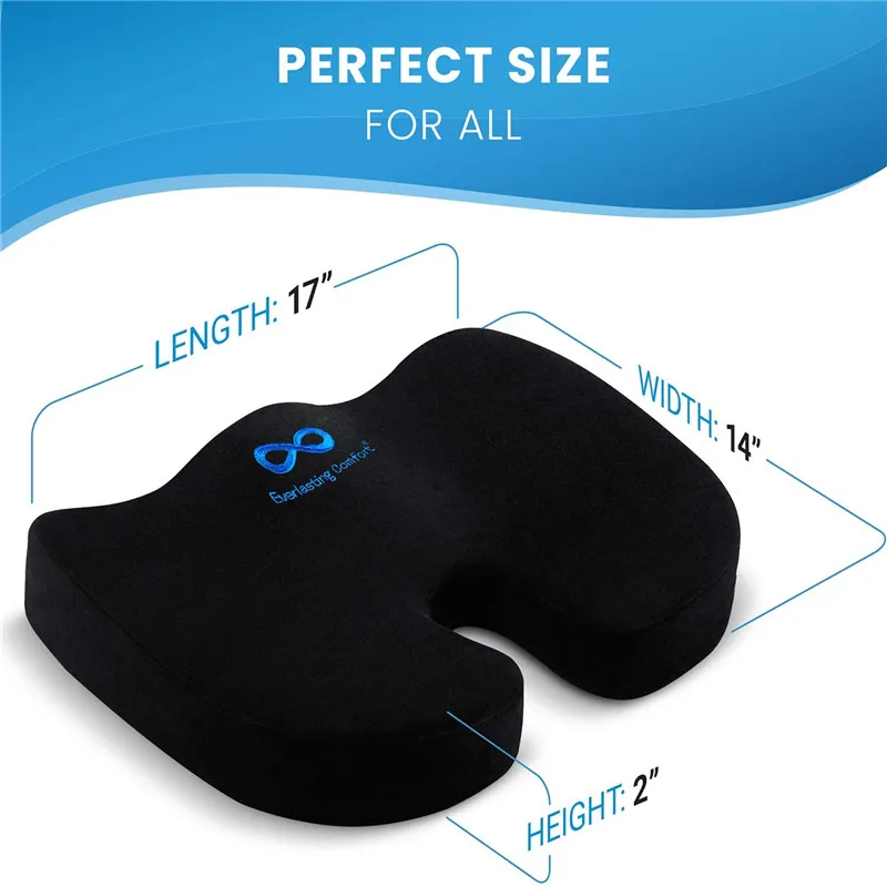 U-образные подушки для сидения премиум-класса из пены с эффектом памяти