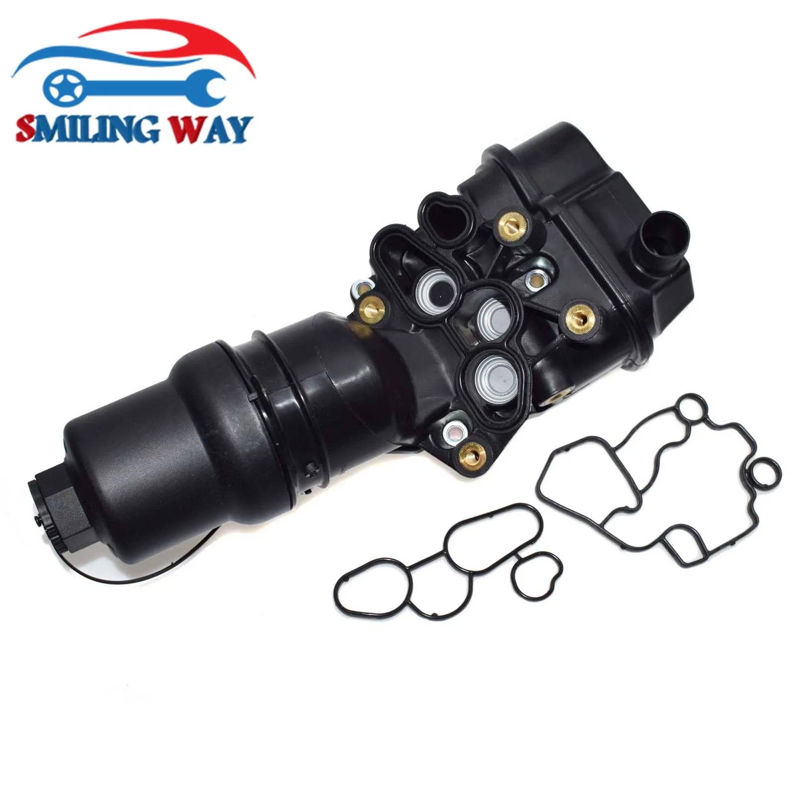 Масляный фильтр в сборе для Audi A3 A4 TT QUATTRO VW Eos GTI OE # 06F115397H 06F115397J 06F115397F|Масляные