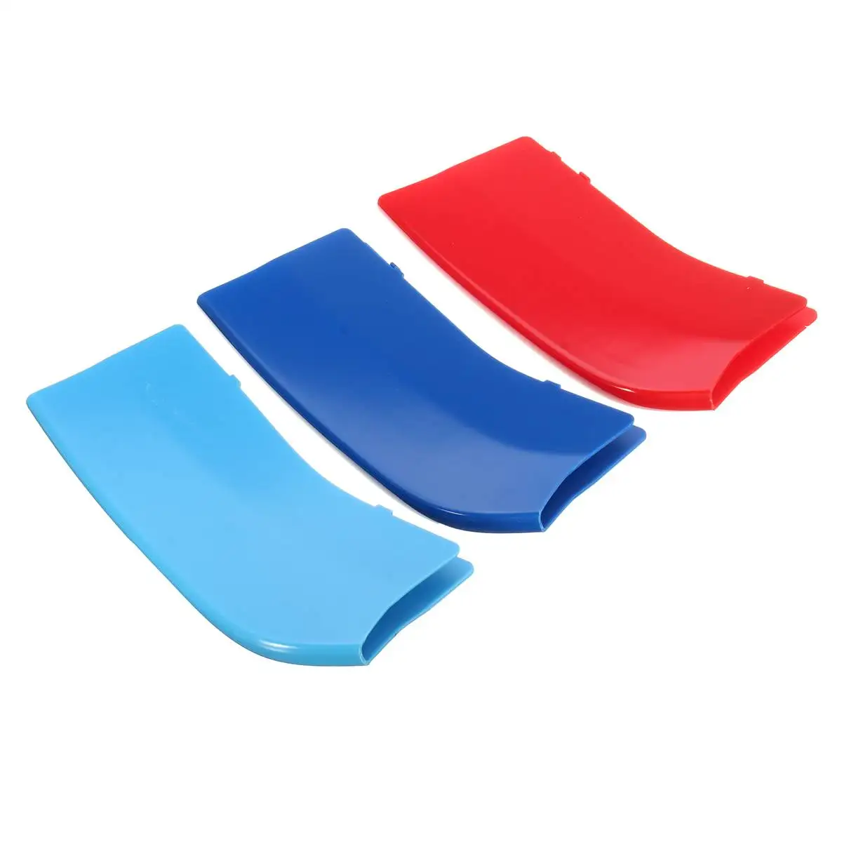 3 шт. 3D гоночный автомобиль гриль Спорт полоса клип ABS Наклейка Стикер для BMW серии