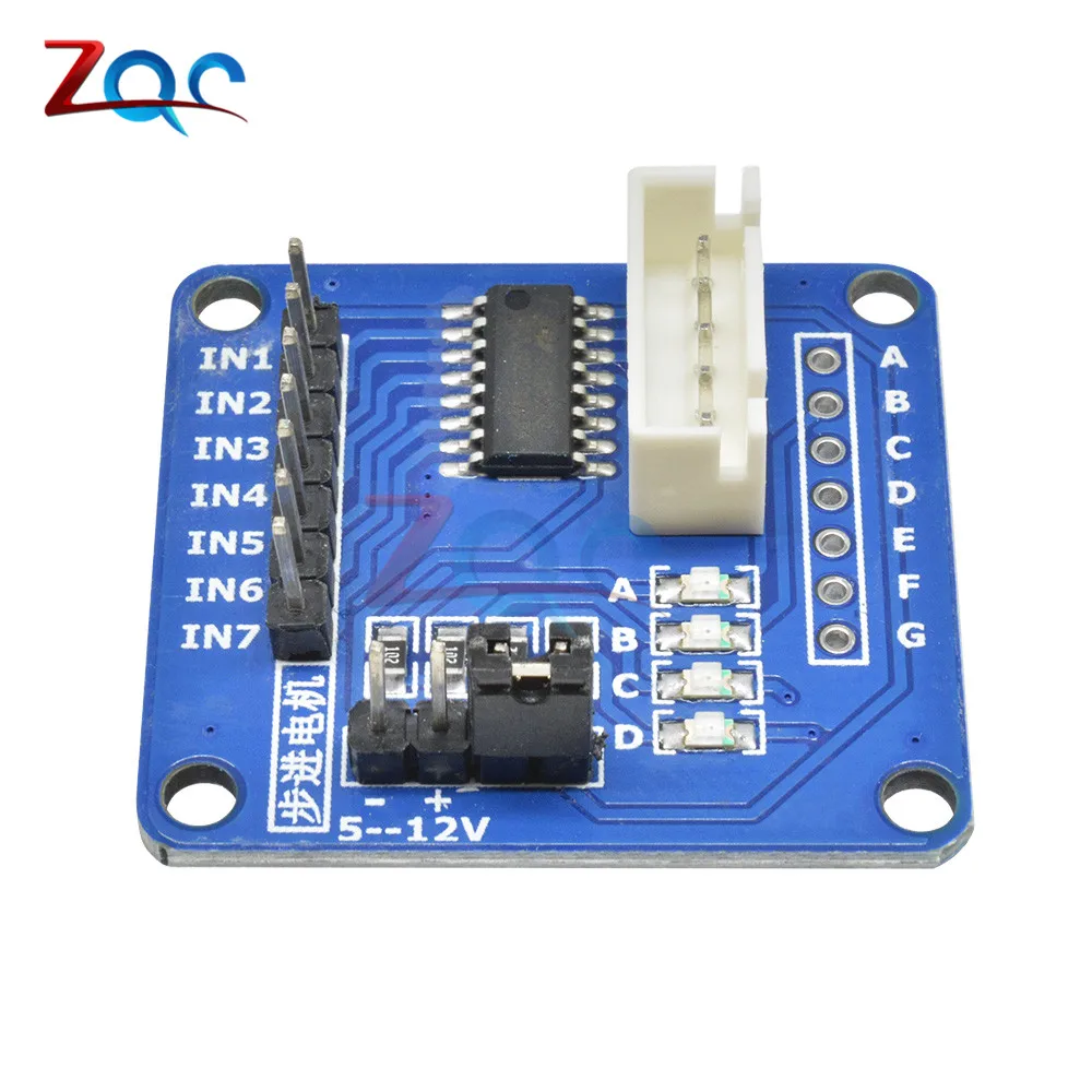 Плата драйвера шагового двигателя ULN2003 испытательный модуль для Arduino AVR SMD|Драйвер