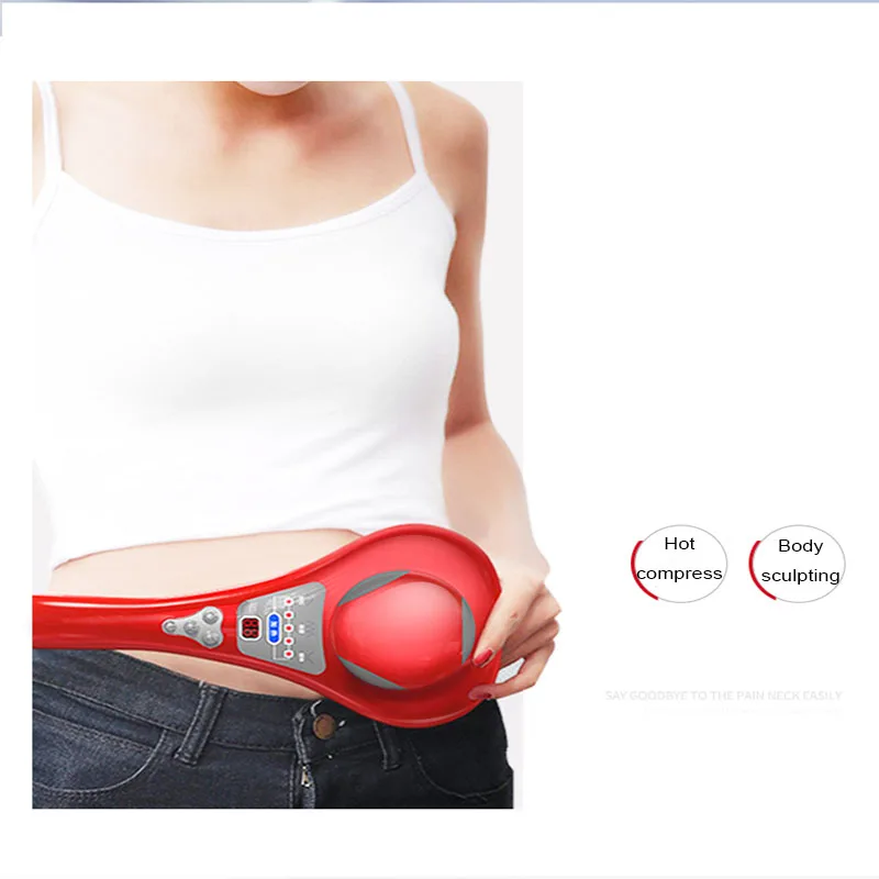 Массажная палка с дельфином двойная головка молоток для спины