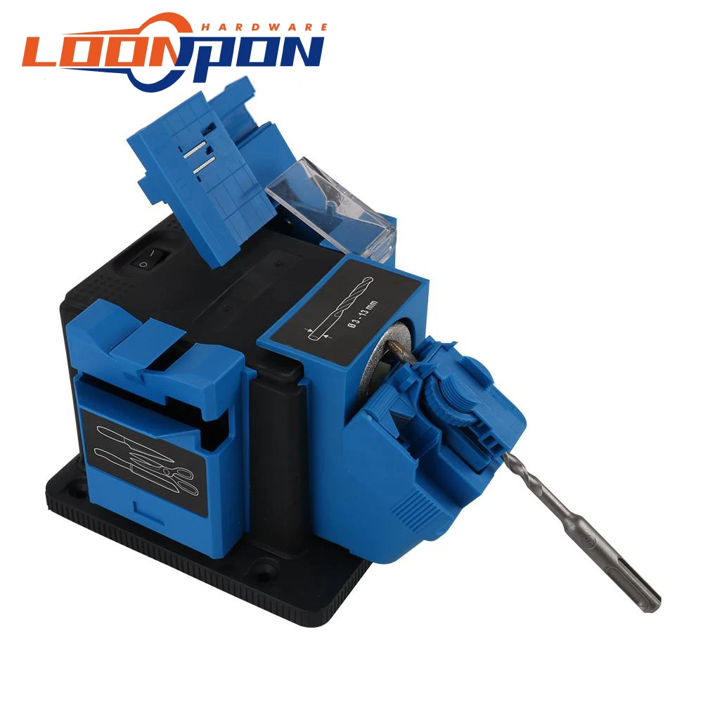 Многофункциональная точилка электрическая бытовая для ножей ножниц рубанок