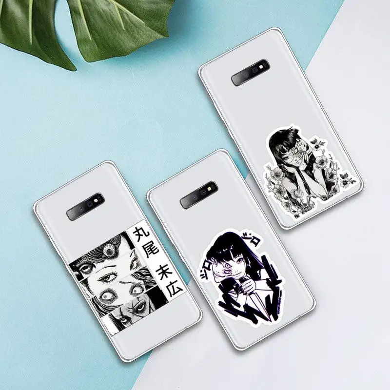 

Junji Ito Terror Horror Anime Phone Case Transparent For Samsung Galaxy A S Note J 5 8 51 2016 Prime 20 Ultra 6 7 Edge PLUS 21