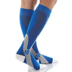 Компрессионные чулки, носки для варикозного расширения вен, носки для путешествий, фитнеса, унисекс, для бега, атлетики, футбольной команды