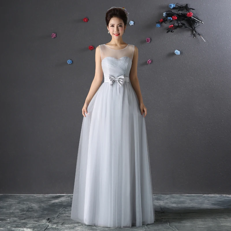 Платье подружки невесты без рукавов длинное платье для свадебной вечеринки