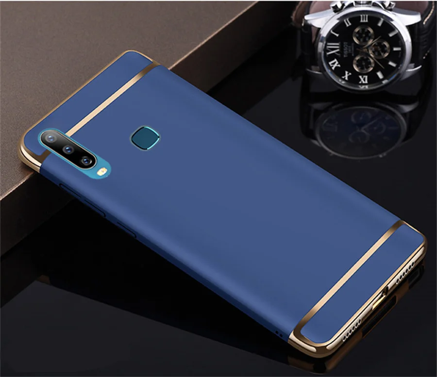 ДЛЯ vivo Y17 Y3 чехол роскошный классический дизайн пленка Поликарбонат твердый