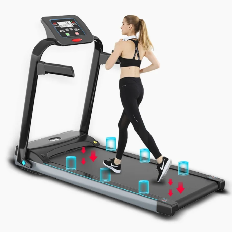 Бытовая электрическая беговая дорожка роскошный тренажер оборудование для