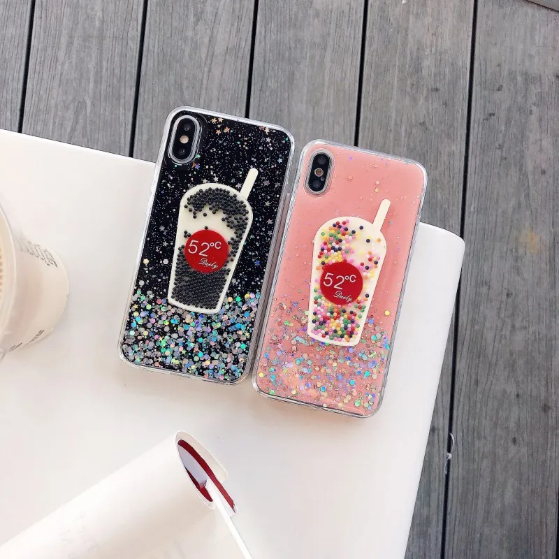 3D Блестящий Мягкий чехол для iPhone 11 Pro XS Max XR X 6S 7 8 plus samsung S8 S9 A50 S20|Бамперы| |